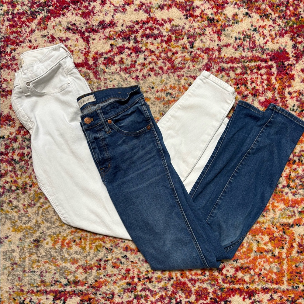 Madewell 9” High Rise Skinny Jeans - Lot of 2